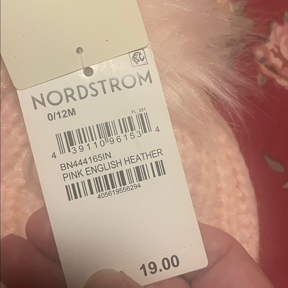 Tucker + Tate Pink Cable Knit Pom Beanie, 0-12mo, NWT 💘HOST PICK 1/24 💘 - Picture 6 of 8